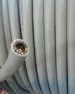 Valve cable OELFLEX-110 21x0.75 black/no.white-1 x green/yel